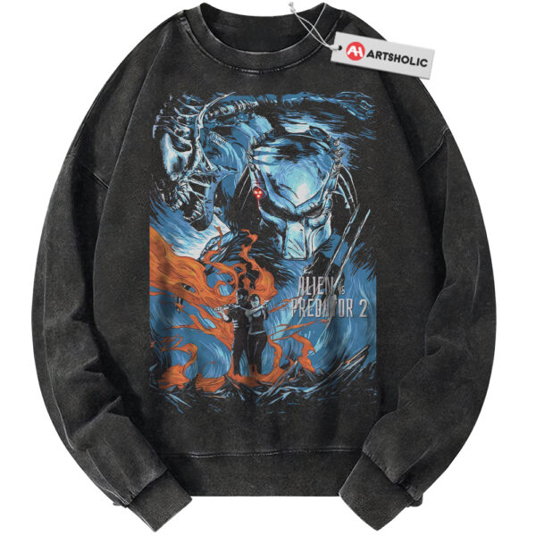 Alien vs Predator Shirt, Halloween Shirt, Horror Shirt, Vintage T-Shirt