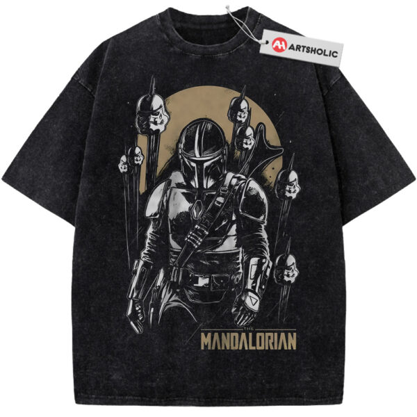 Din Djarin Shirt, Star Wars Shirt, Movie Shirt, Vintage T-Shirt