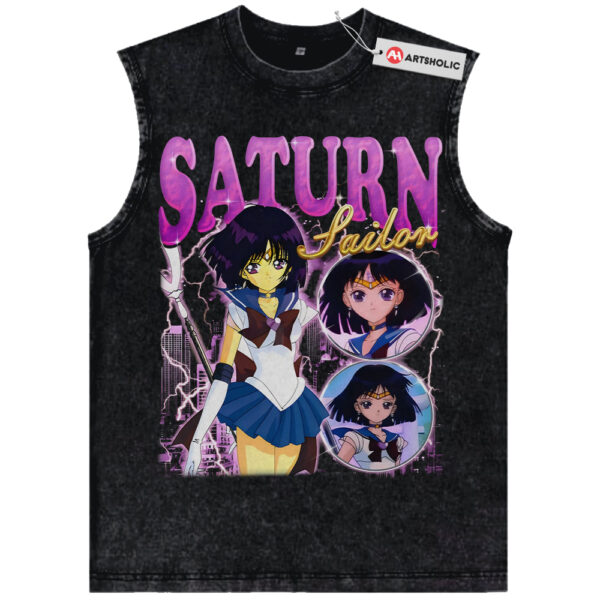 Sailor Saturn Shirt, Sailor Moon Shirt, Anime Shirt, Vintage T-Shirt