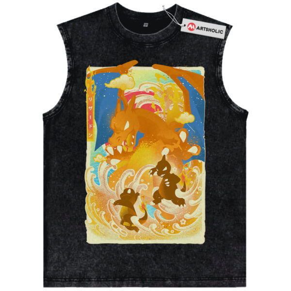 Charmander Charmeleon & Charizard Shirt, Pokemon Shirt, Anime Shirt, Vintage Tee