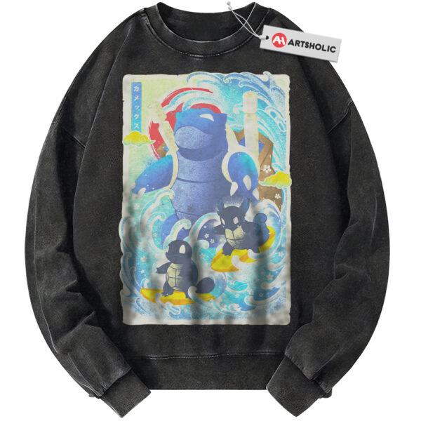 Squirtle Shirt, Wartortle Shirt, Blastoise Shirt, Pokemon Shirt, Anime Shirt, Vintage T-Shirt