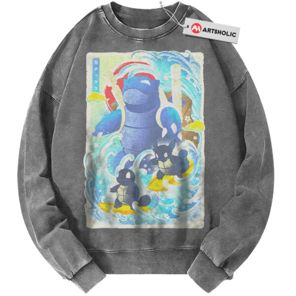 Squirtle Shirt, Wartortle Shirt, Blastoise Shirt, Pokemon Shirt, Anime Shirt, Vintage T-Shirt