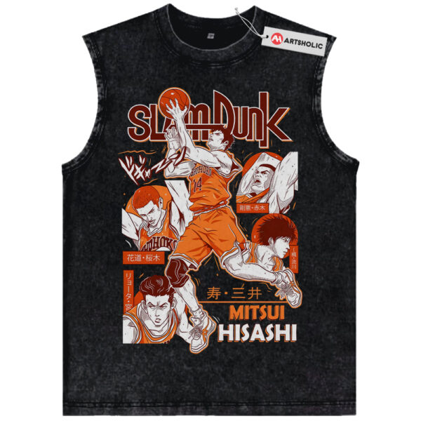 Hisashi Mitsui Shirt, Slam Dunk Shirt, Anime Shirt, Vintage T-Shirt
