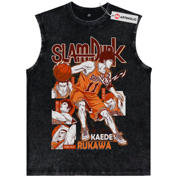 Kaede Rukawa Shirt, Slam Dunk Shirt, Anime Shirt, Vintage T-Shirt