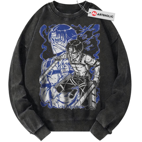 Levi Ackerman Shirt, Attack on Titan Shirt, Anime Shirt, Vintage T-Shirt