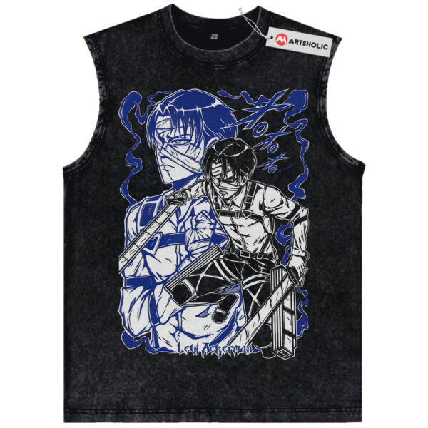 Levi Ackerman Shirt, Attack on Titan Shirt, Anime Shirt, Vintage T-Shirt