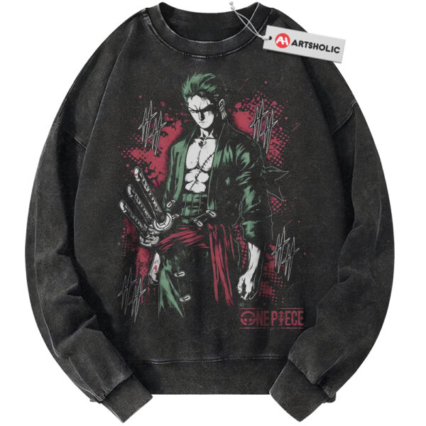Roronoa Zoro Shirt, One Piece Shirt, Anime Shirt, Vintage T-Shirt