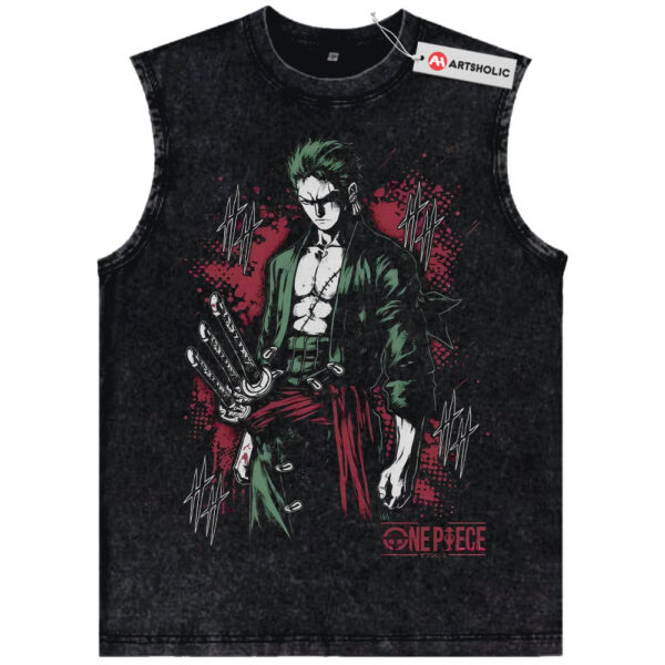 Roronoa Zoro Shirt, One Piece Shirt, Anime Shirt, Vintage T-Shirt