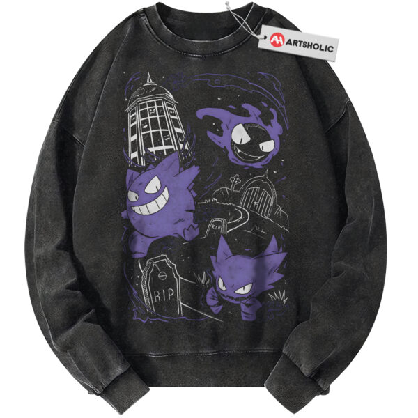 Gengar Shirt, Haunter Shirt, Gatsly Shirt, Pokemon Shirt, PKM Shirt, Anime Shirt, Vintage T-Shirt