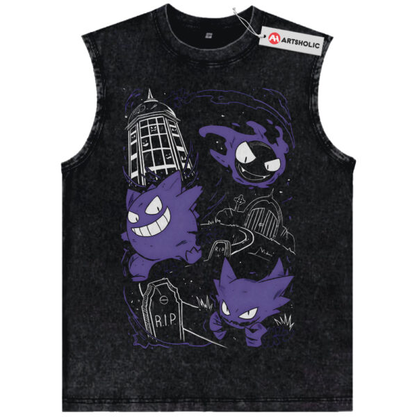 Gengar Shirt, Haunter Shirt, Gatsly Shirt, Pokemon Shirt, PKM Shirt, Anime Shirt, Vintage T-Shirt
