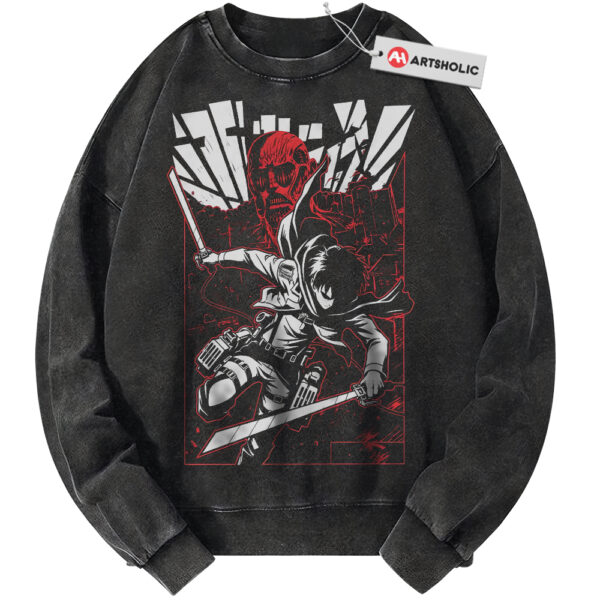 Levi Ackerman Shirt, Attack on Titan Shirt, Anime Shirt, Vintage Tee