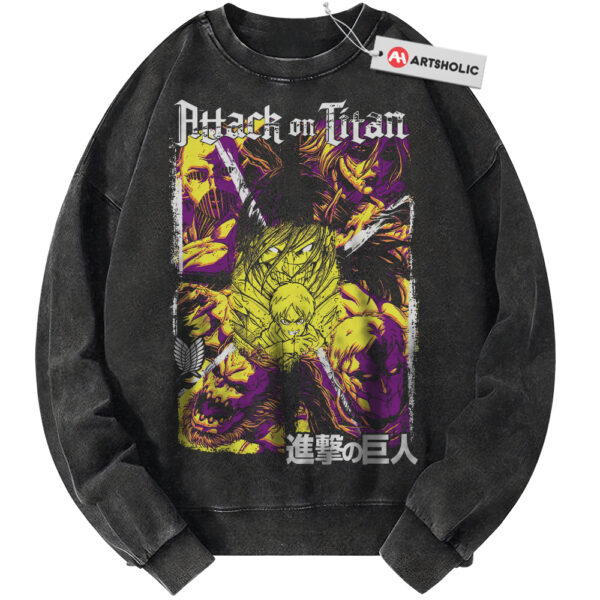 Attack on Titan Shirt, Anime Shirt, Vintage T-Shirt
