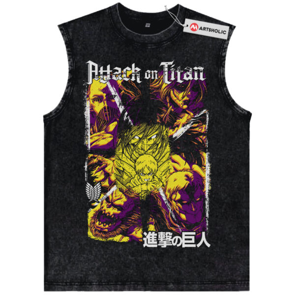 Attack on Titan Shirt, Anime Shirt, Vintage T-Shirt