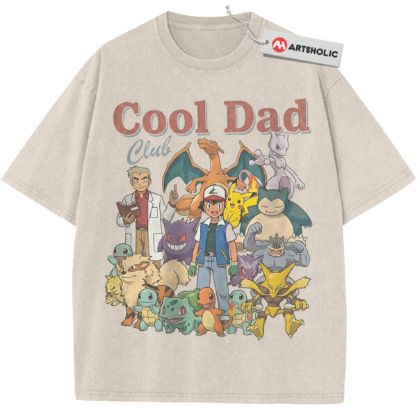 Cool Dad Club Shirt, Pokemon Shirt, PKM Shirt, Anime Shirt, Vintage Tee