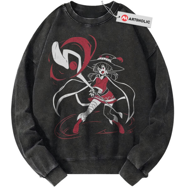 Megumin Shirt, KonoSuba: God's Blessing on this Wonderful World Shirt, Anime Shirt, Vintage Tee