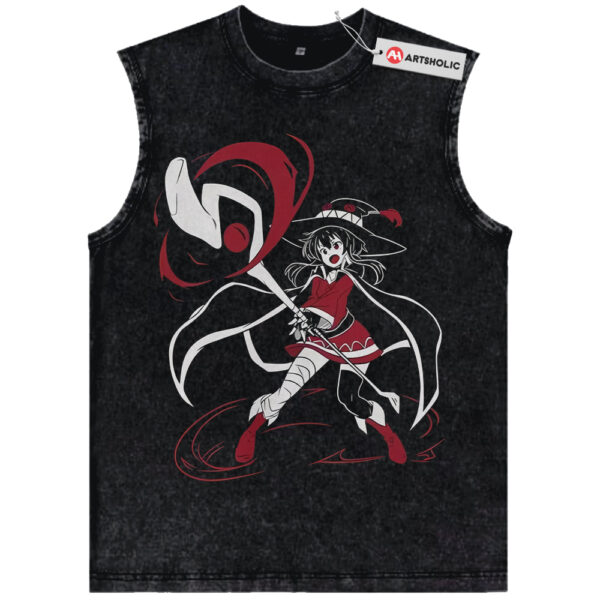 Megumin Shirt, KonoSuba: God's Blessing on this Wonderful World Shirt, Anime Shirt, Vintage Tee
