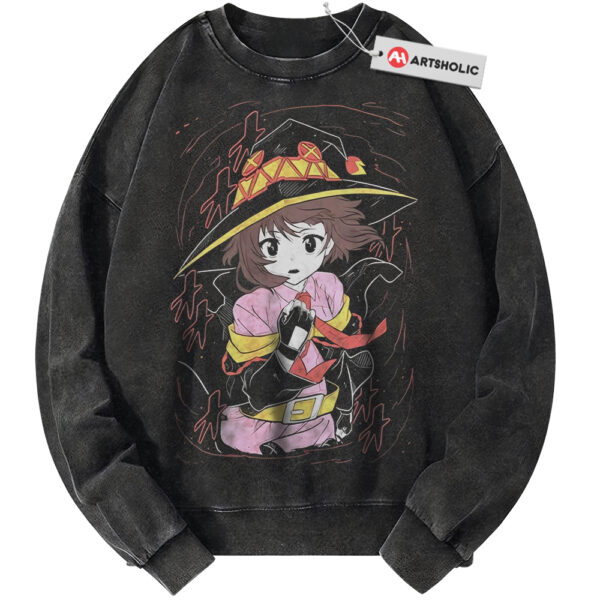 Megumin Shirt, KonoSuba: God's Blessing on this Wonderful World Shirt, Anime Shirt, Vintage Tee