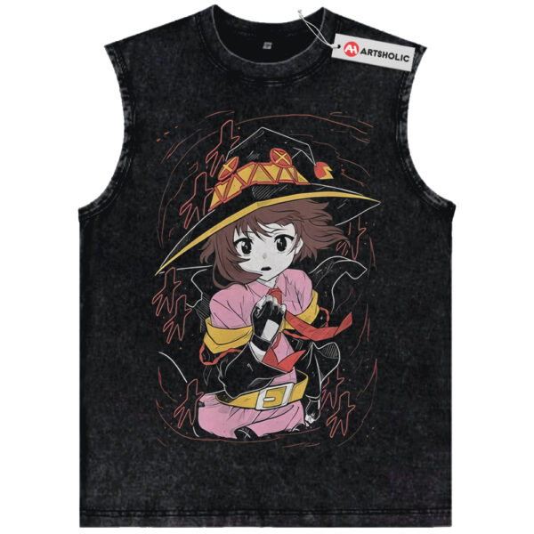 Megumin Shirt, KonoSuba: God's Blessing on this Wonderful World Shirt, Anime Shirt, Vintage Tee