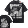 Levi Ackerman Shirt, Attack On Titan Shirt, AOT Shirt, Anime Shirt, Vintage Tee 2-Sided