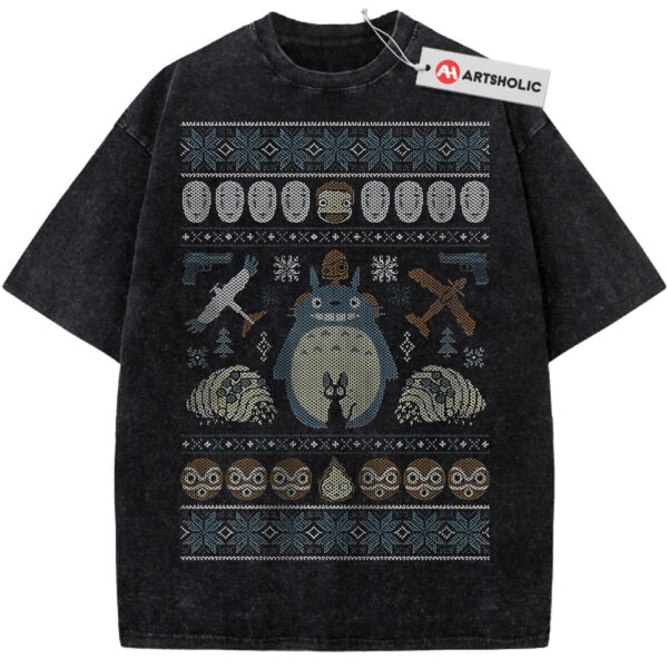 Studio Ghibli Shirt, Christmas Shirt, Anime Shirt, Vintage Tee