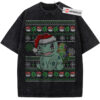 Bulbasaur Shirt, Christmas Shirt, Pokemon Shirt, PKM Shirt, Anime Shirt, Vintage Tee