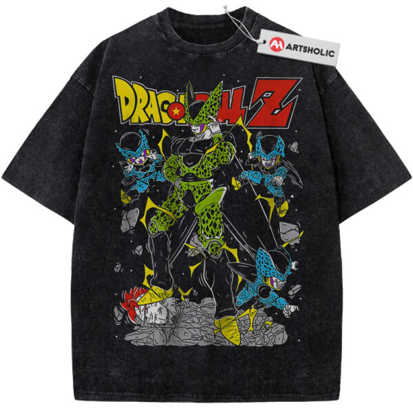 Perfect Cell and Cell Juniors Shirt, Dragon Ball Shirt, Anime Shirt, Vintage T-Shirt