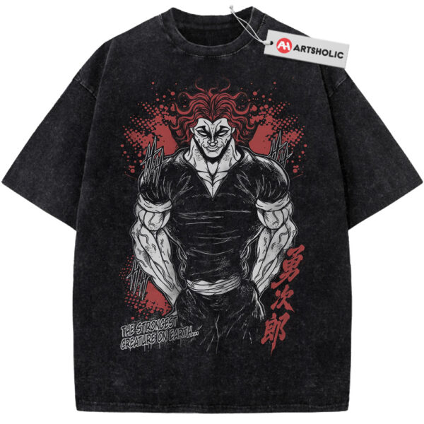 Yujiro Hanma Shirt, Baki the Grappler Shirt, Anime Shirt, Vintage T-Shirt