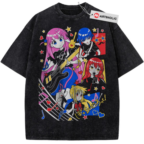 Bocchi the Rock Shirt, Anime Shirt, Vintage T-Shirt
