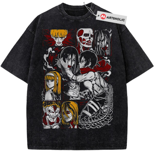 Attack on Titan Shirt, Anime Shirt, Vintage Tee