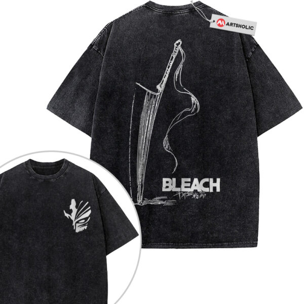 Ichigo Kurosaki Shirt, Bleach Shirt, Anime Shirt, Vintage T-Shirt 2-Sided