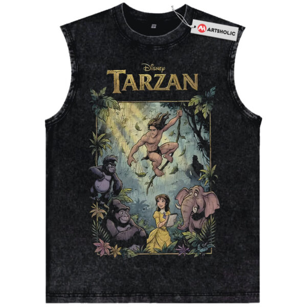 Tarzan Shirt, Disney Shirt, Animated Shirt, Vintage T-Shirt