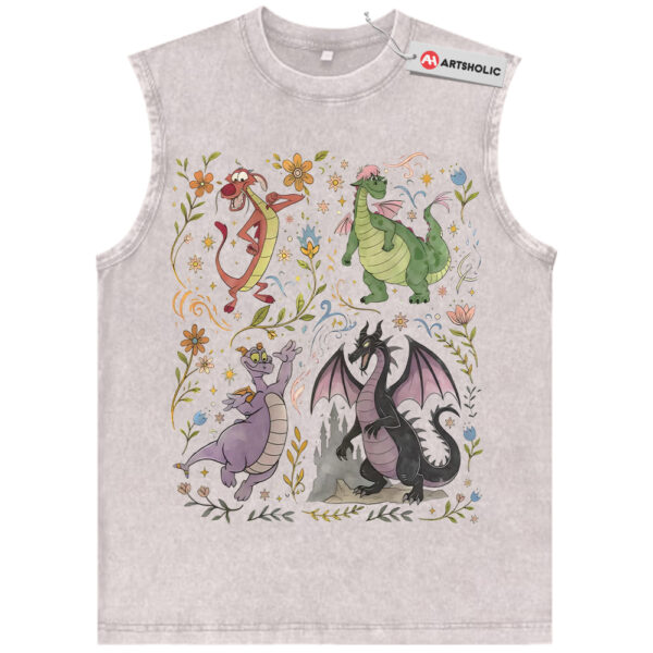 Mushu Shirt, Elliott Shirt, Figment Shirt, Maleficent Shirt, Disney Dragon Shirt, Animated Shirt, Vintage Tee
