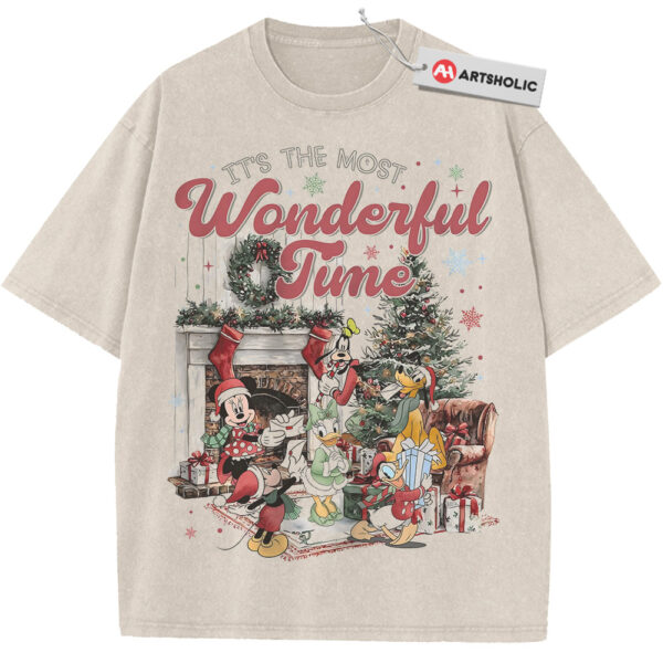 Donald Duck Shirt, Mickey Mouse Shirt, Goofy Shirt, Pluto Shirt, Christmas Shirt, Disney Shirt, Animated Shirt, Vintage Tee