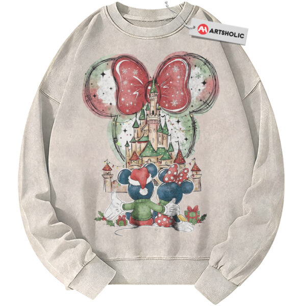 Mickey Mouse and Minnie Mouse Shirt, Christmas Shirt, Disney Shirt, Animated Shirt, Vintage Tee
