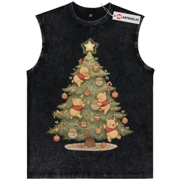 Winnie the Pooh Shirt, Christmas Shirt, Animated Shirt, Vintage Tee