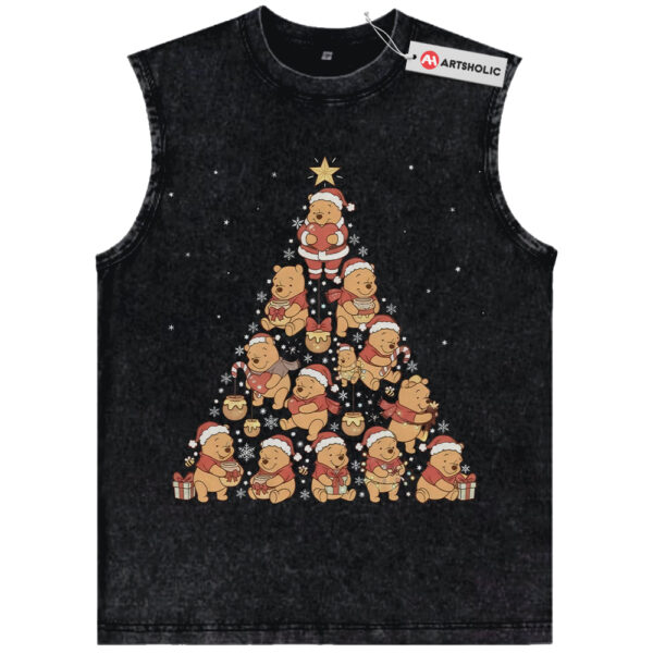 Winnie the Pooh Shirt, Christmas Shirt, Animated Shirt, Vintage Tee