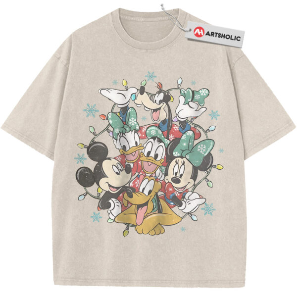 Donald Duck Shirt, Mickey Mouse Shirt, Goofy Shirt, Pluto Shirt, Christmas Shirt, Disney Shirt, Animated Shirt, Vintage Tee