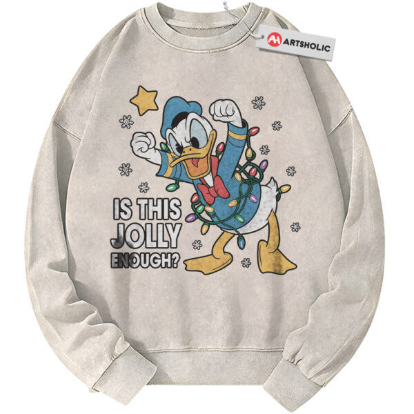 Donald Duck Shirt, Christmas Shirt, Disney Shirt, Animated Shirt, Vintage Tee