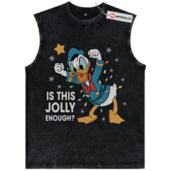 Donald Duck Shirt, Christmas Shirt, Disney Shirt, Animated Shirt, Vintage Tee