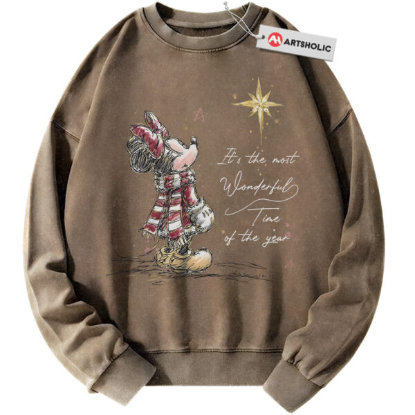 Mickey Mouse Shirt, Christmas Shirt, Disney Shirt, Animated Shirt, Vintage Tee