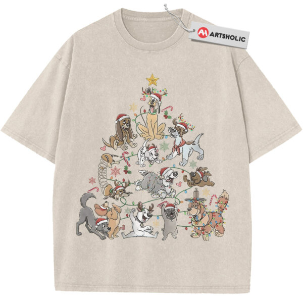 Disney Dog Shirt, Christmas Shirt, Animated Shirt, Vintage Tee