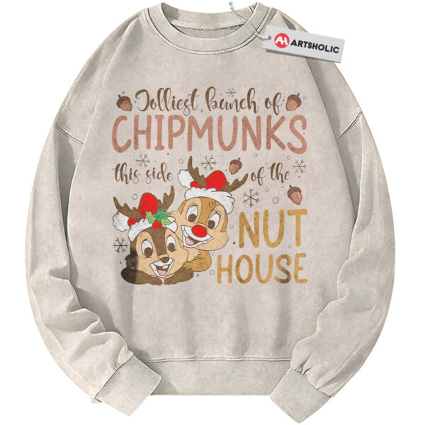 Chip and Dale Shirt, Christmas Shirt, Animated Shirt, Vintage Tee