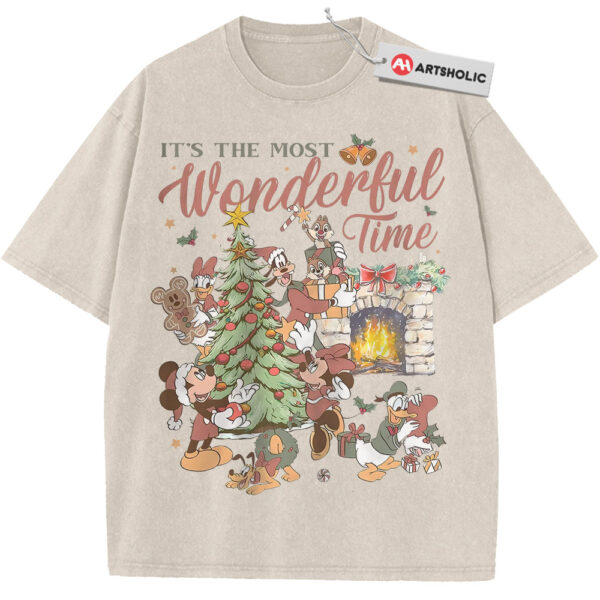 Donald Duck Shirt, Mickey Mouse Shirt, Goofy Shirt, Pluto Shirt, Christmas Shirt, Winter Disney Shirt, Animated Shirt, Vintage Tee