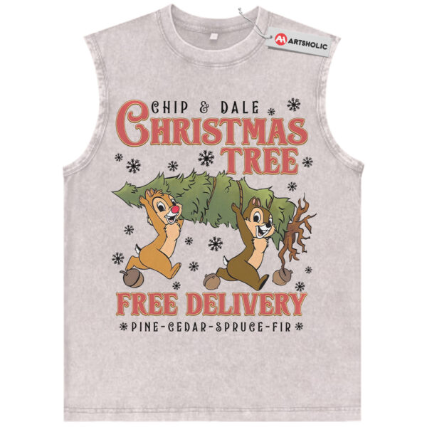 Chip and Dale Shirt, Christmas Shirt, Animated Shirt, Vintage Tee