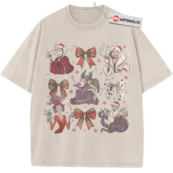 Female Disney Villains Shirt, Christmas Shirt, Animated Shirt, Vintage T-Shirt