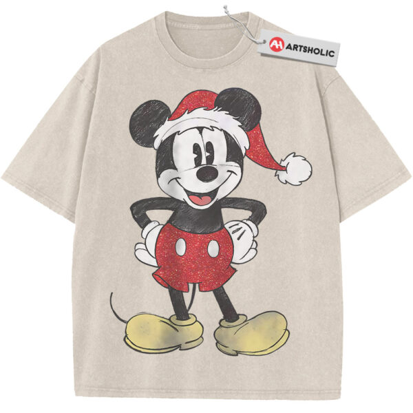 Mickey Mouse Shirt, Christmas Shirt, Disney Shirt, Animated Shirt, Vintage Tee