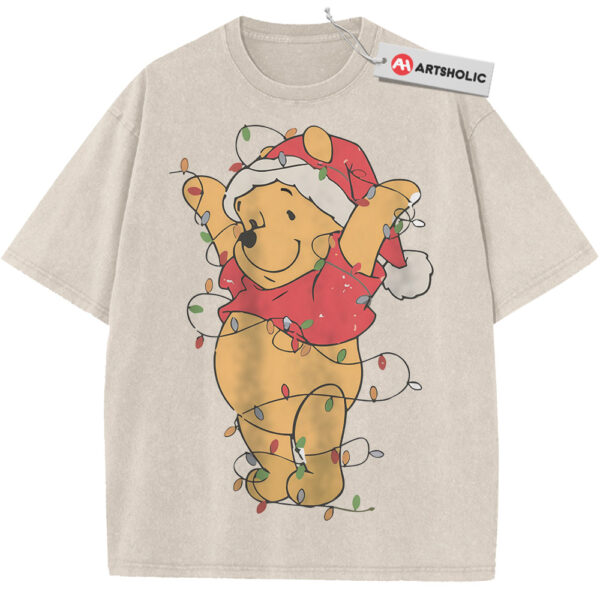 Winnie the Pooh Shirt, Christmas Shirt, Animated Shirt, Vintage Tee