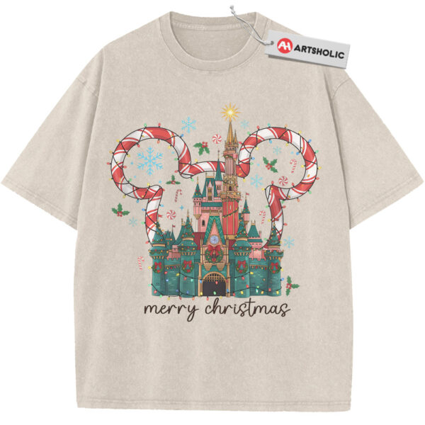 Mickey Mouse Shirt, Christmas Shirt, Disney Shirt, Animated Shirt, Vintage Tee