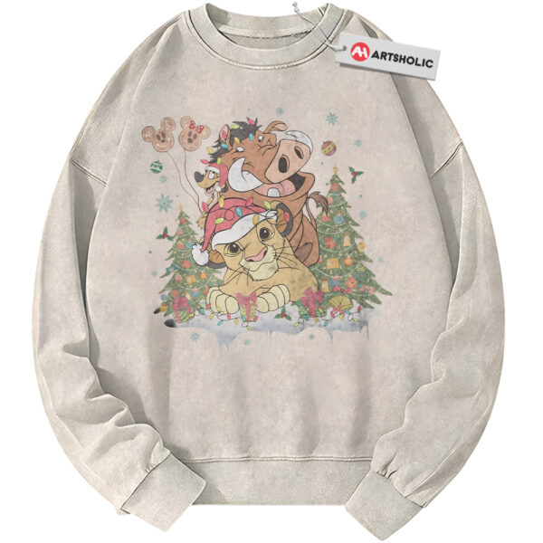 The Lion King Shirt, Christmas Shirt, Disney Shirt, Winter Animated Shirt, Vintage T-Shirt