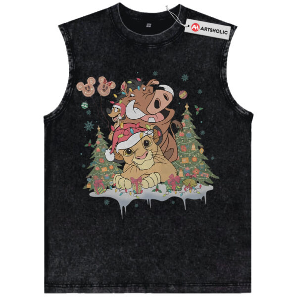 The Lion King Shirt, Christmas Shirt, Disney Shirt, Winter Animated Shirt, Vintage T-Shirt